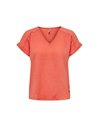 TOP DE CORTE HOLGADO JDYRACHEL Georgia Peach/Coral