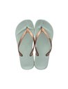 CHANCLAS IPANEMA ANATOMICA TAN FEM Green-Gold/Verde-Oro