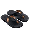 CHANCLAS CARTAGO MALTA IV THONG AD Black-Black-Brown/Negro-Negro-Marrón