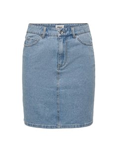 FALDA VAQUERA onlVEGA Light Blue/Azul Claro