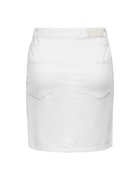 FALDA VAQUERA onlVEGA White/Blanco