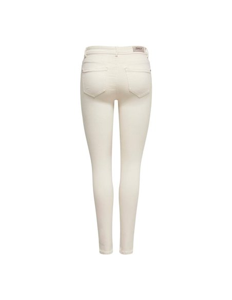 PANTALÓN SKINNI onlWAUW BJ019 Ecru/Crudo