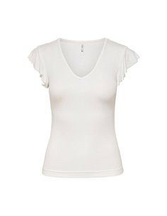 TOP ONLBELIA S/L JRS NOOS Cloud Dancer/Blanco