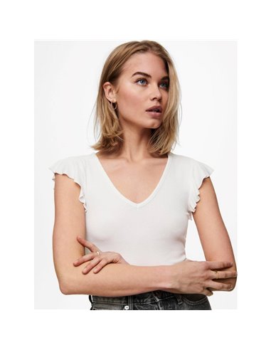 TOP ONLBELIA S/L JRS NOOS Cloud Dancer/Blanco