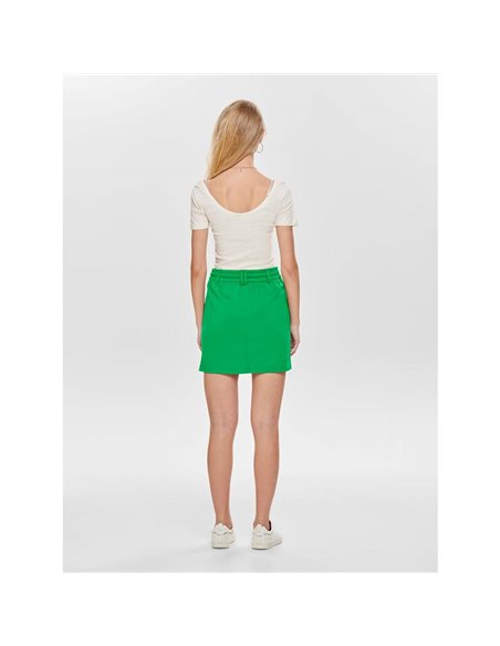 FALDA ONLPOPTRASH Vibrant Green/Verde