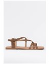 SANDALIA PLANA OH! MY SANDALS Roble