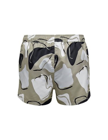 BAÑADOR ONSTODD ABSTRACT Vintage Khaki/Kaki