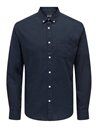 CAMISA OXFORD ONSALVARO Dark Navy/Azul Oscuro