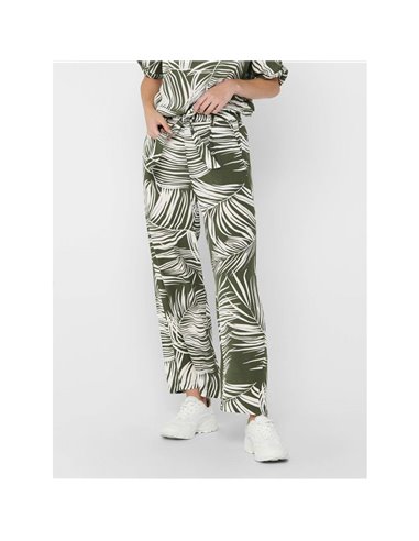 PANTALÓN FLUIDO onlANNI ANKLE Kalamata/Kaki