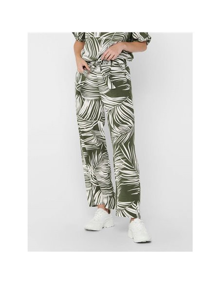 PANTALÓN FLUIDO onlANNI ANKLE Kalamata/Kaki