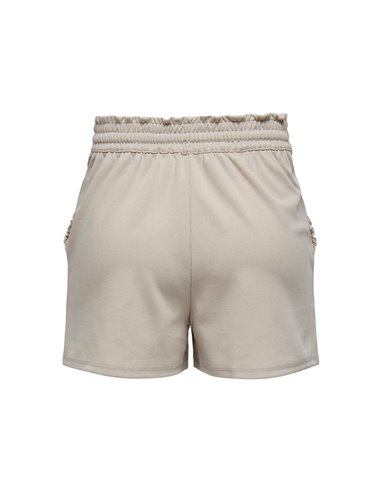 SHORTS onlSANIA FRILL Chateau Gray/Beige
