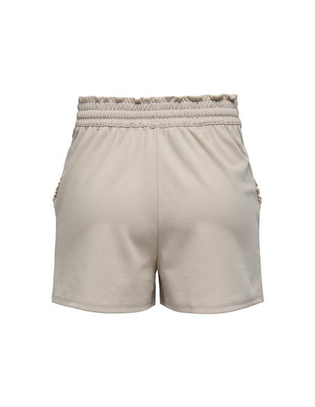 SHORTS onlSANIA FRILL Chateau Gray/Beige