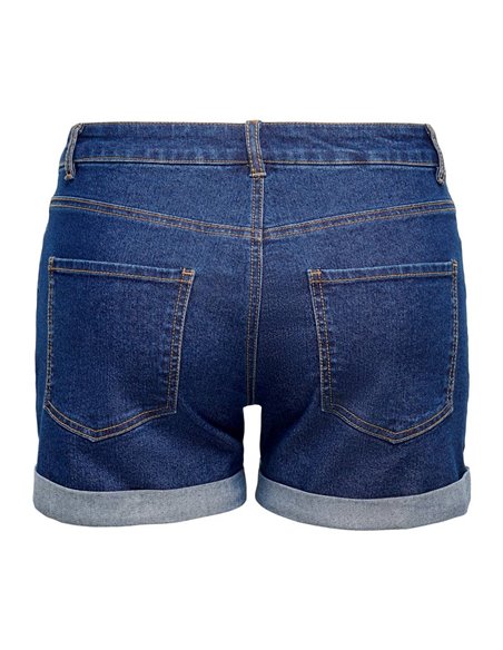 SHORTS DENIM JDYPOLLI ROMA Dark Blue/Azul Oscuro
