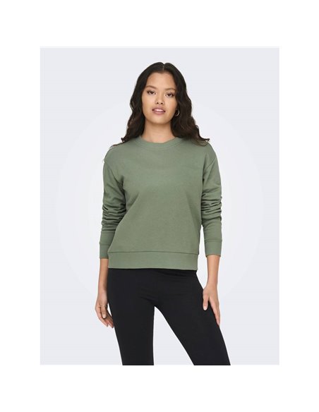 SUDADERA BÁSICA JDYPARIS Sea Spray/Verde Agua