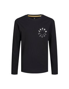 CAMISETA JUNIOR JJWARRIOR Black/Negro