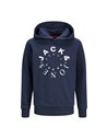 SUDADERA JUNIOR JJWARRIOR Navy Blazer/Marino