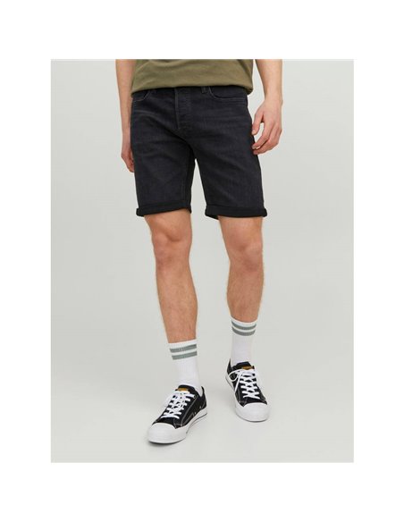 BERMUDAS DENIM JJIRICK ORIGINAL AM 809 Black/Negro