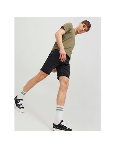 BERMUDAS DENIM JJIRICK ORIGINAL AM 809 Black/Negro
