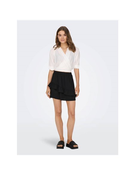 TOP CROP onlJENNY Cloud Dancer/Blanco