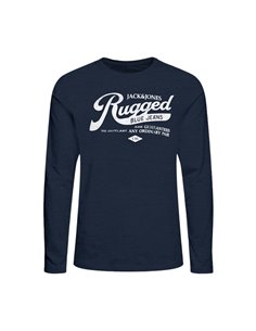 CAMISETA JUNIOR JJEJEANS Mood Indigo/Azul