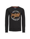 SUDADERA JUNIOR JJMIKK Black/Negro