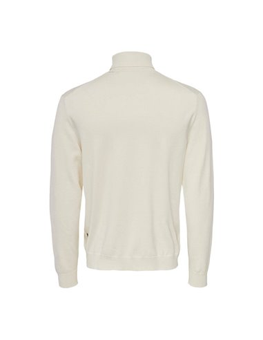 JERSEY DE CUELLO VUELTO ONSWYLER Star White/Crudo