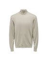 JERSEY DE CUELLO VUELTO ONSWYLER Silver Lining/Beige