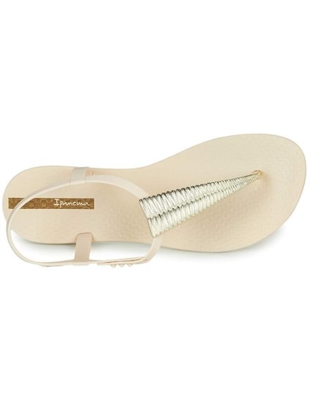 SANDALIA IPANEMA CLASS GLASS III  Beige Gold/Beige Oro