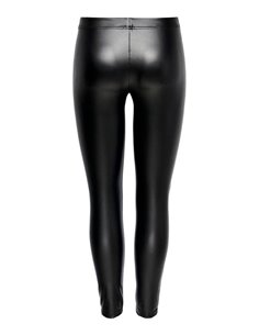 LEGGINGS DE PIEL SINTÉTICA JDYSTINE Black/Negro 2