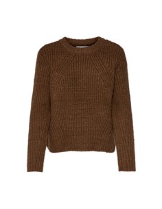JERSEY PUNTO ONLFIONA Tortoise Shell/Terracota
