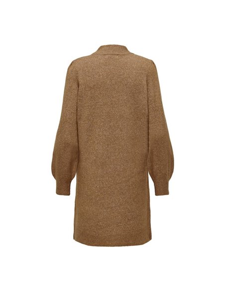 VESTIDO DE PUNTO JDYRUE Toasted Coconut/Tostado