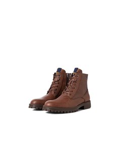 BOTA DE PIEL JFWBERNIE Cognac/Marrón 2