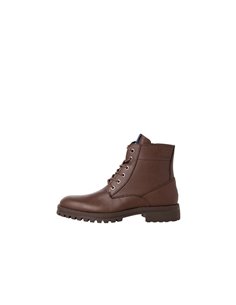 BOTA DE PIEL JFWBERNIE Java/Marrón