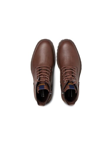 BOTA DE PIEL JFWBERNIE Java/Marrón