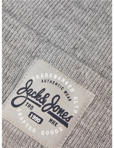 GORRO DE PUNTO JACMATT Light Grey Melange/Gris Claro