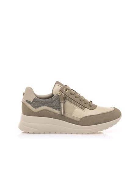 ZAPATILLA LANA MTNG Leopard Taupe/Taupe