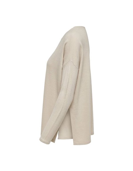 JERSEY CUELLO PICO onlAMALIA Pumice Stone/Beige