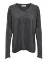 JERSEY CUELLO PICO onlAMALIA Medium Grey/Gris