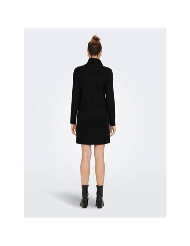 VESTIDO DE CUELLO VUELTO JDYELANOR Black/Negro
