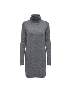 VESTIDO DE CUELLO VUELTO JDYELANOR Dark Grey/Gris