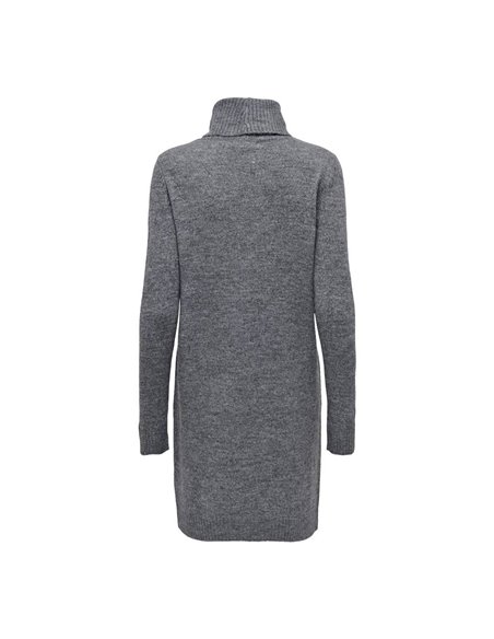 VESTIDO DE CUELLO VUELTO JDYELANOR Dark Grey/Gris