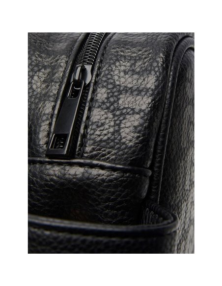 NECESER DE PIEL CRAQUELADA JACMONOGRAM Black/Negro