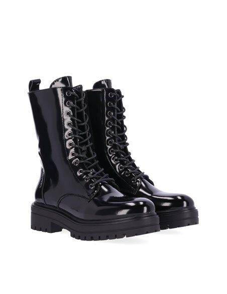 BOTÍN MILITAR CHIK10 VAGABUND 03 Black/Negro