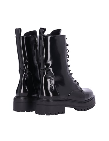 BOTÍN MILITAR CHIK10 VAGABUND 03 Black/Negro