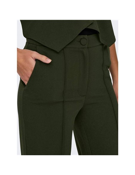 PANTALÓN SLIT JDYGEGGO Rosin/Verde