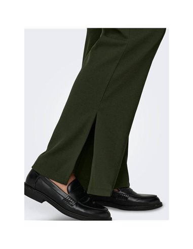 PANTALÓN SLIT JDYGEGGO Rosin/Verde