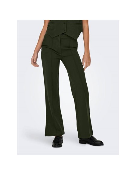 PANTALÓN SLIT JDYGEGGO Rosin/Verde