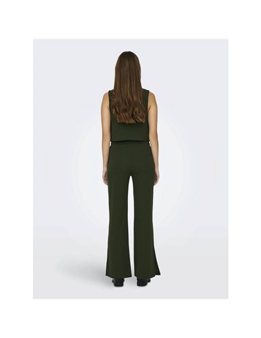 PANTALÓN SLIT JDYGEGGO Rosin/Verde