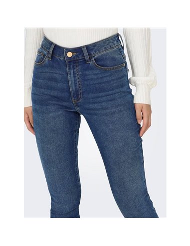 PANTALÓN VAQUERO JDYTULGA Medium Blue/Azul
