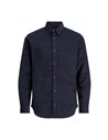 CAMISA DE PANA JJPLAIN Navy Blazer/Marino